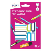 Naklejki na przybory do pisania 50x10 30szt RESMI30G Avery